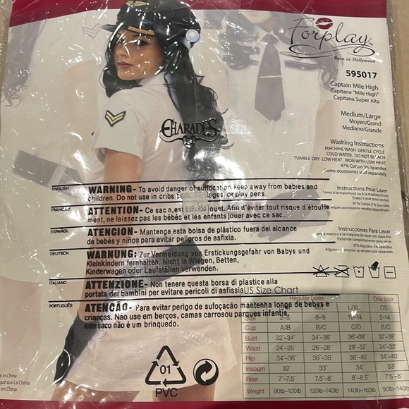 Forplay Captain Mile High costume - Picture 2 of 7